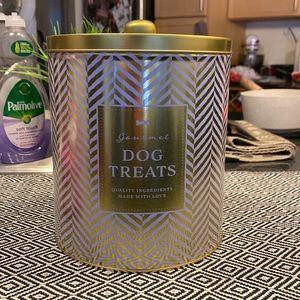 Dog treat canister!